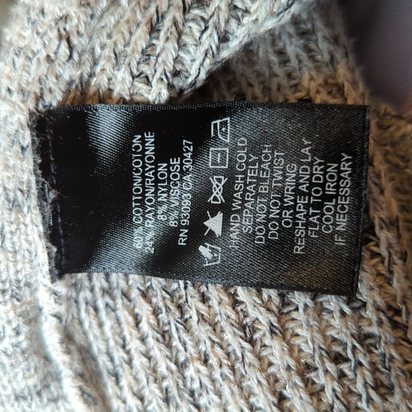 Nic+Zoe Gray Long Cardigan Lightweight Knit Single Button Quiet Luxury Sz S - Picture 10 of 11